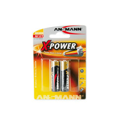pila ansmann 2 pz. alkaline aa stilo x-power [5015613]