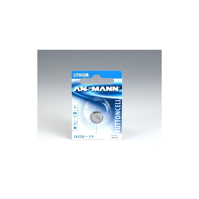 pila ansmann 1 pz. a bottone cr 1220 [5020062]