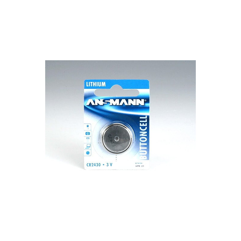 pila ansmann 1 pz. a bottone cr 2430 [5020092]