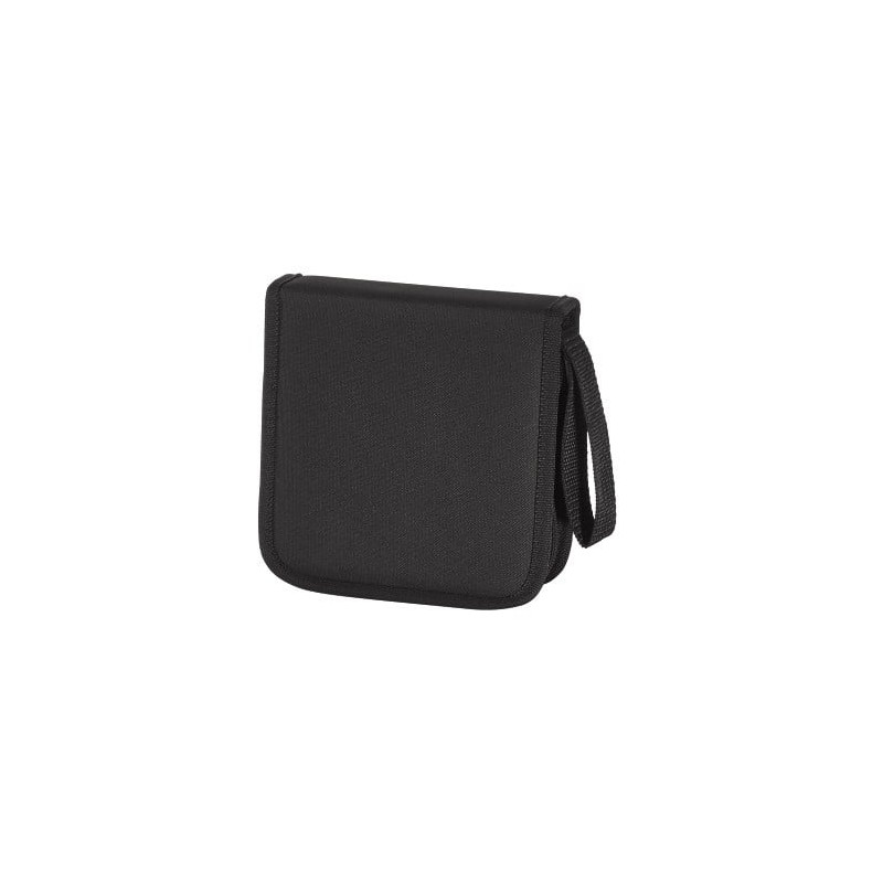 raccoglitore cd hama in nylon 32 posti nero [11615]