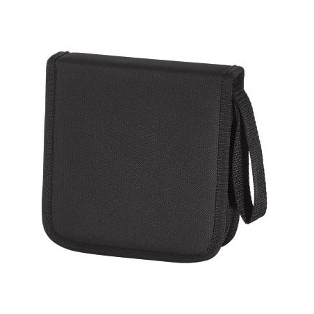 raccoglitore cd hama in nylon 32 posti nero [11615]