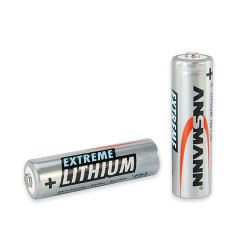 pila ansmann 2 pz. lithium aa stilo extreme [5021003]