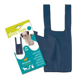 sacchetti igienici ferplast per feci animali 93601000 24pz blu