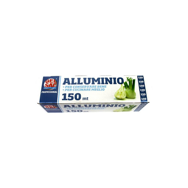 pellicola alluminio gel sac 150 m 401505