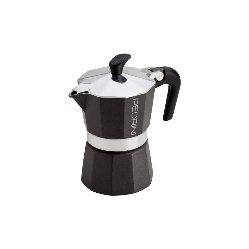 caffettiera pedrini aroma 6tz nera [9114]