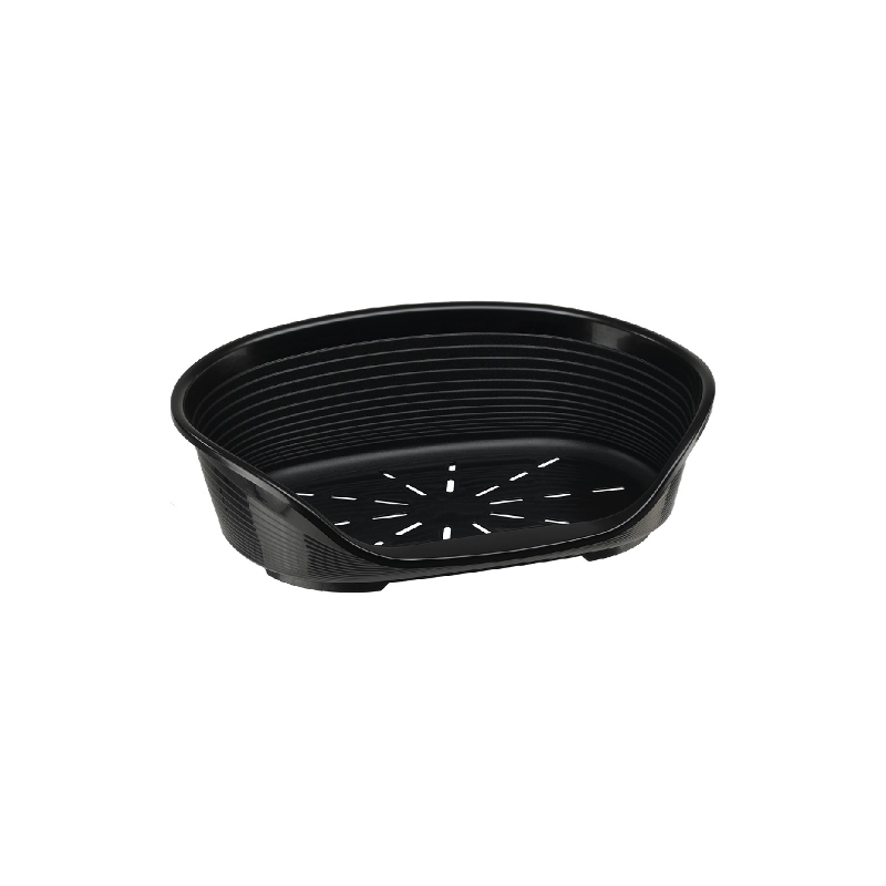 lettino ferplast in plastica cani e gatti nero 70202936