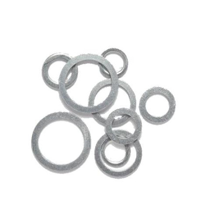 guarnizioni piatte in alluminio idro bric idraulica gas e metano