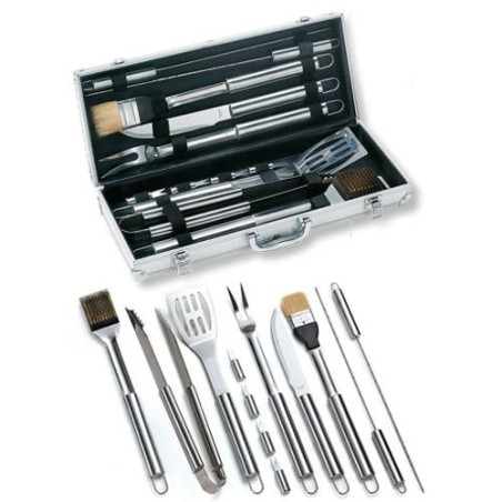 attrezzi per barbecue ompagrill set 01245
