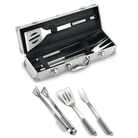 attrezzi per barbecue ompagrill set 03380
