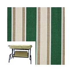 Cuscino xtra bianco + telo multiriga verde dondolo 4p [xtra bianco]