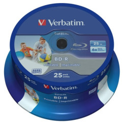 confezione blu-ray verbatim bd-r blu-ray 25gb 6x speed