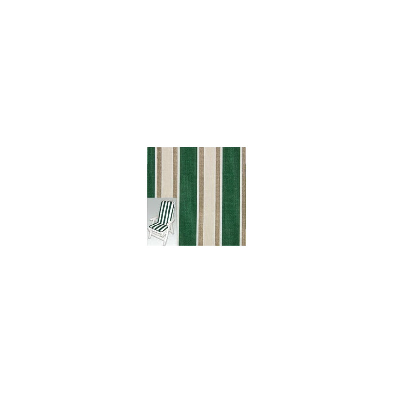 Cuscino xtra bianco multiriga verde sedia alto 70+44x46 [xtra bianco]