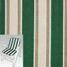 Cuscino xtra bianco multiriga verde sedia basso 49+46x46 [xtra bianco]