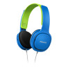 cuffie philips shk2000bl - blu, verde per bambini [shk2000bl/00]