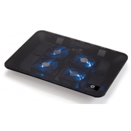 supporto per notebook conceptronic coolerpad 43,2 cm (17") 4-fan