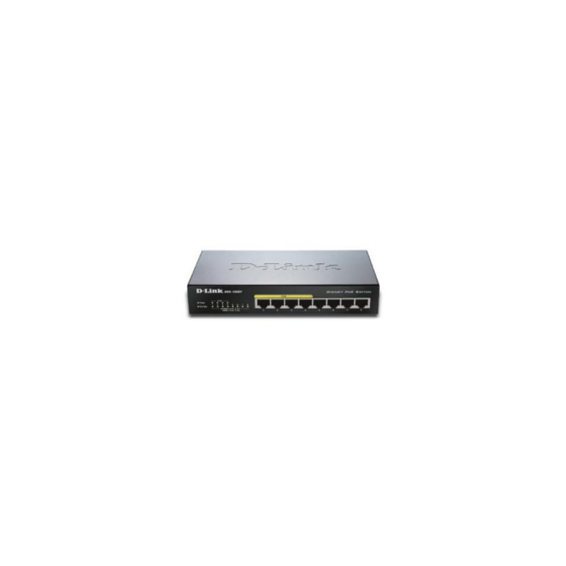 switch d-link dgs-1008p/e 8x gigabit switch poe, 8 gigabit