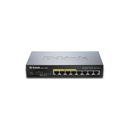 switch d-link dgs-1008p/e 8x gigabit switch poe, 8 gigabit