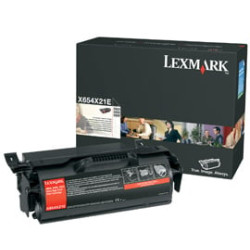 toner lexmark per x65x da 36k corporate [x654x31e]