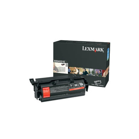 toner lexmark per x65x da 36k corporate [x654x31e]