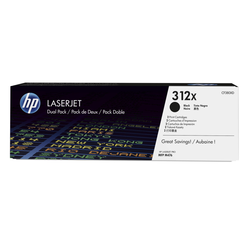 toner hp cf 380 xd nero no. 312 x [cf380xd]