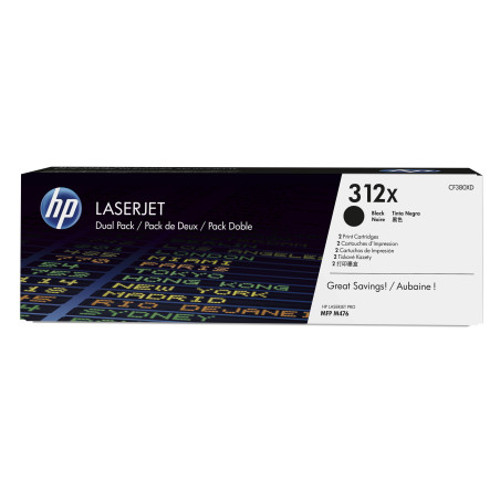 toner hp cf 380 xd nero no. 312 x [cf380xd]