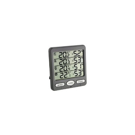 stazione meteo tfa 30.3054.10 clima monitor wireless thermo-hygrometer