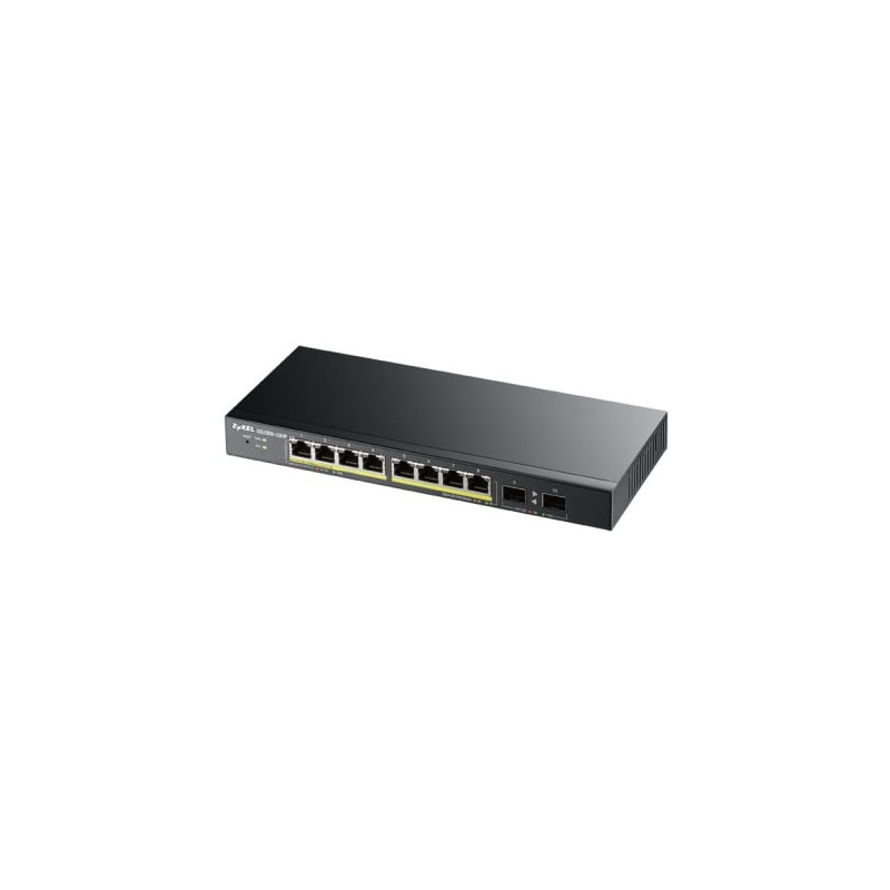 switch zyxel 10x ge gs1900-10hp 8xpoe 2xsfp [gs1900-10hp-eu0101f]