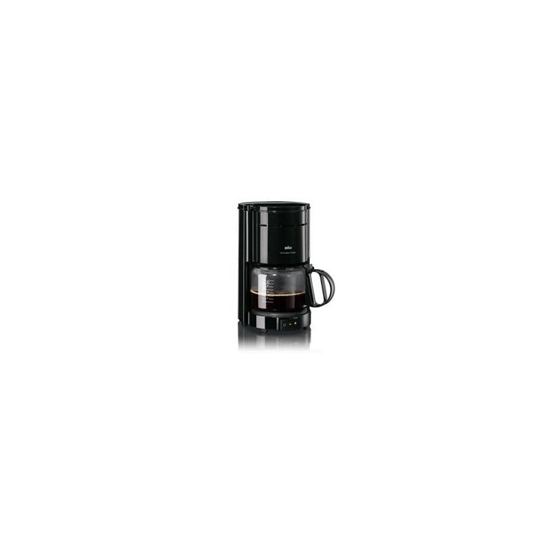 macchina da caffe' a filtro braun aromaster kf 47 nero [0x13211003]
