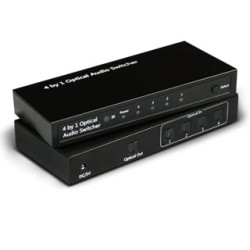 switch hdmi atlantis split 4 by 1 + controllo remoto 4 ingressi video