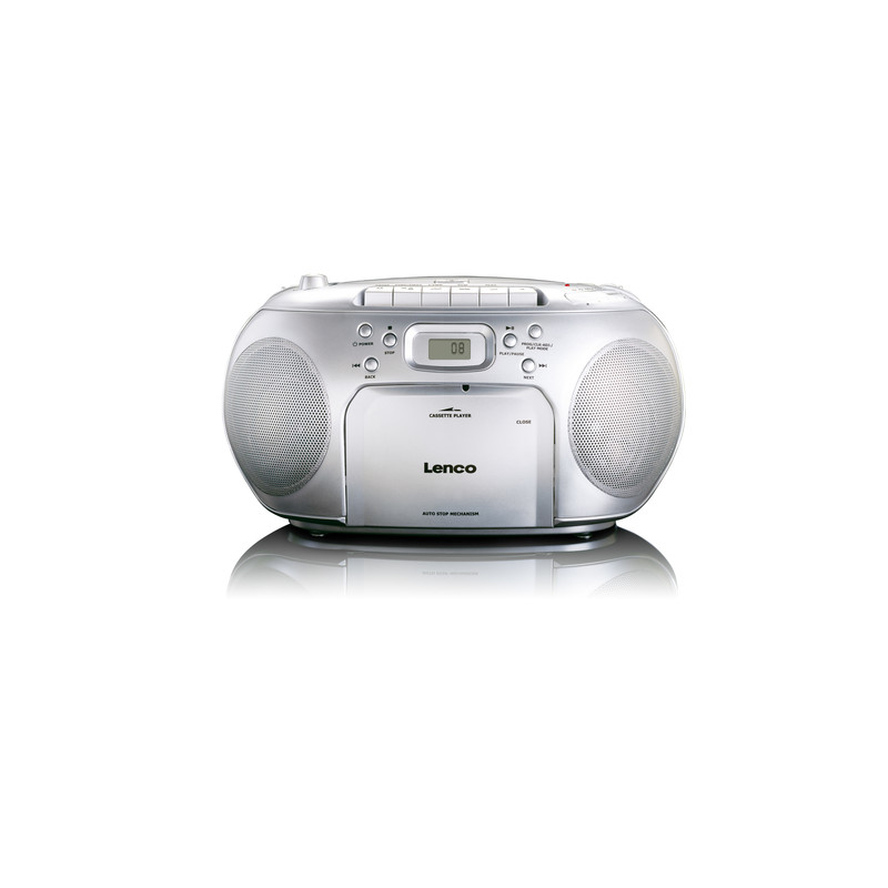 radio cd lenco scd-420 argento [scd420silber]