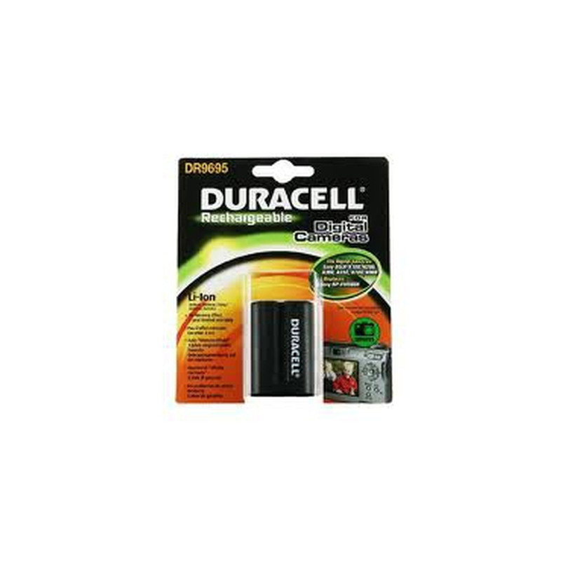 batteria duracell li-ion 1400 mah per sony np-fm500h [dr9695]