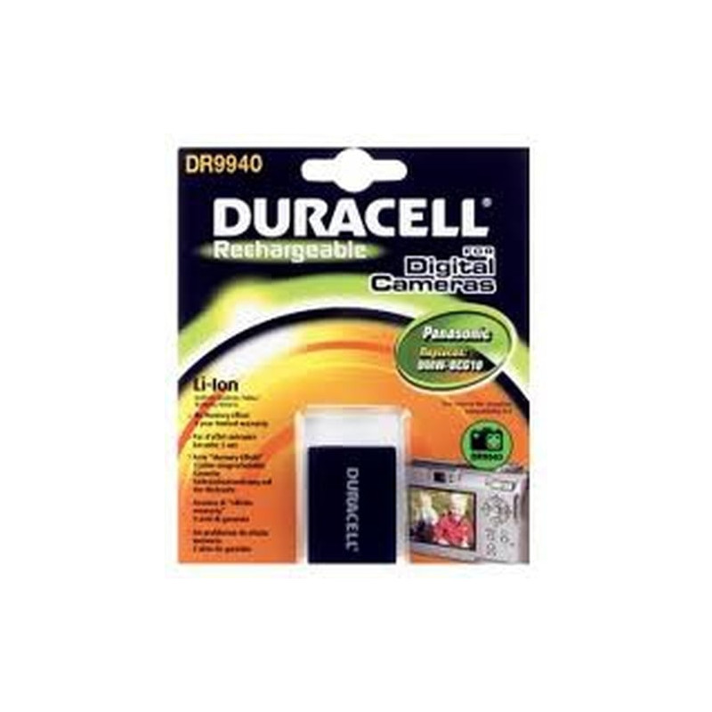 batteria duracell li-ion 850 mah per panasonic dmw-bcg10