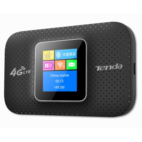 hotspot router tenda wireless 4g portatile + slot microsd e sim 4g185