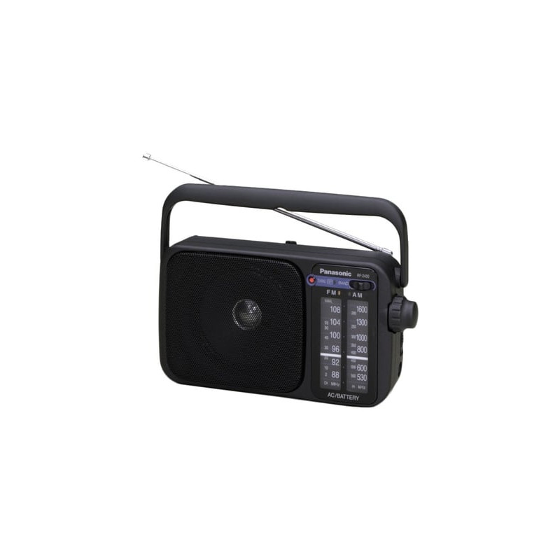 radio panasonic rf-2400deg-k nero [rf2400degk]