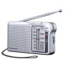 radio portatile panasonic fm/am argento [rfp150degs]