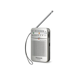 radio panasonic rf-p50deg-s argento [rfp50degs]