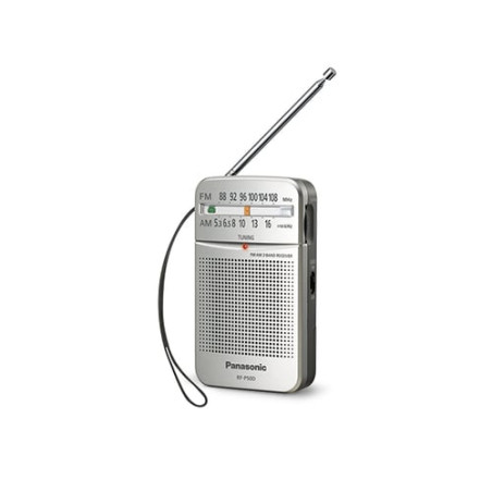 radio panasonic rf-p50deg-s argento [rfp50degs]