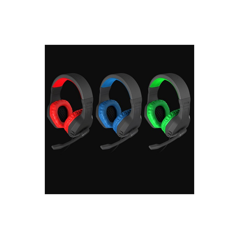 cuffie genesis gaming argon-200 blu 96db cavo 220cm 2 mini jack