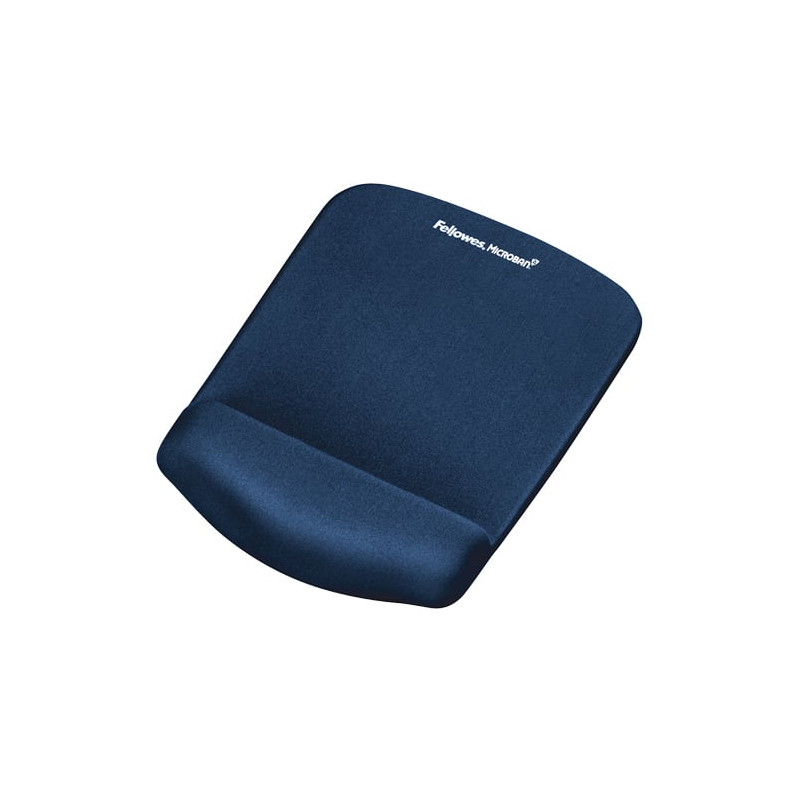mousepad fellowes con poggiapolsi blu [9287302]
