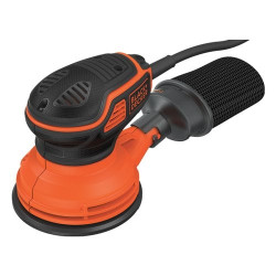 levigatrice orbitale black & decker 240w arancione-nero [ka199-qs]