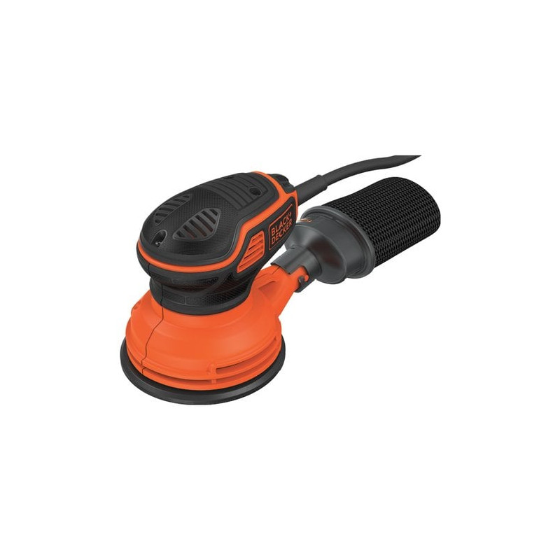 levigatrice orbitale black & decker 240w arancione-nero [ka199-qs]