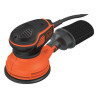 levigatrice orbitale black & decker 240w arancione-nero [ka199-qs]
