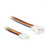 cavo prolunga alimentazione ventole delock pwm 4 pin 70cm [85363]
