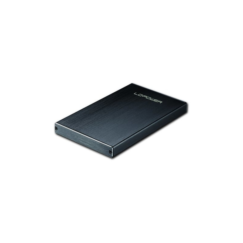 box hdd 2,5 lc-power sata iii usb 3.1 nero [lc-25u3-becrux-c1]