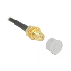 tappo antipolvere delock per sma maschio 10 pz. trasparente [60163]