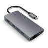 hub usb satechi typo-c multi-porte adatt. 4k ethernet v2