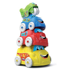 clementoni 17111 veicoli attivita' scopri e impila