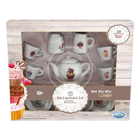 ods srl 56291 set da te' con tazzine 13 pz.