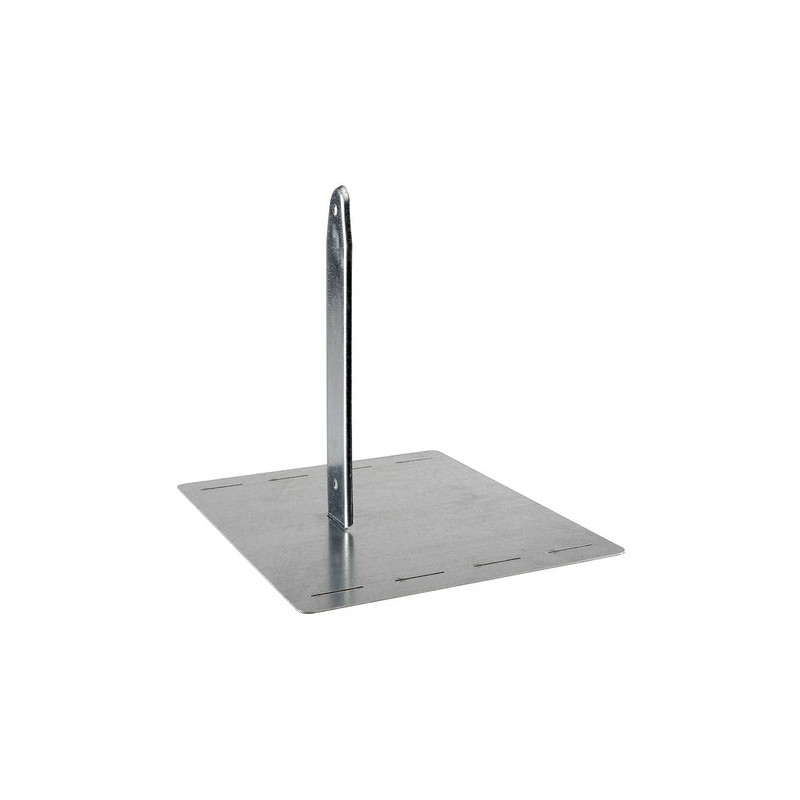 piastra in metallo new plast 421 per posizionare altalene 4 pz.