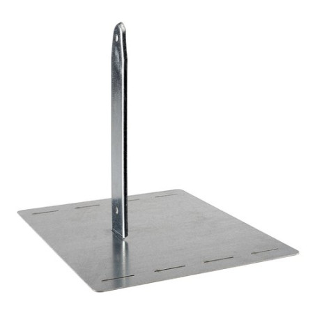 piastra in metallo new plast 421 per posizionare altalene 4 pz.